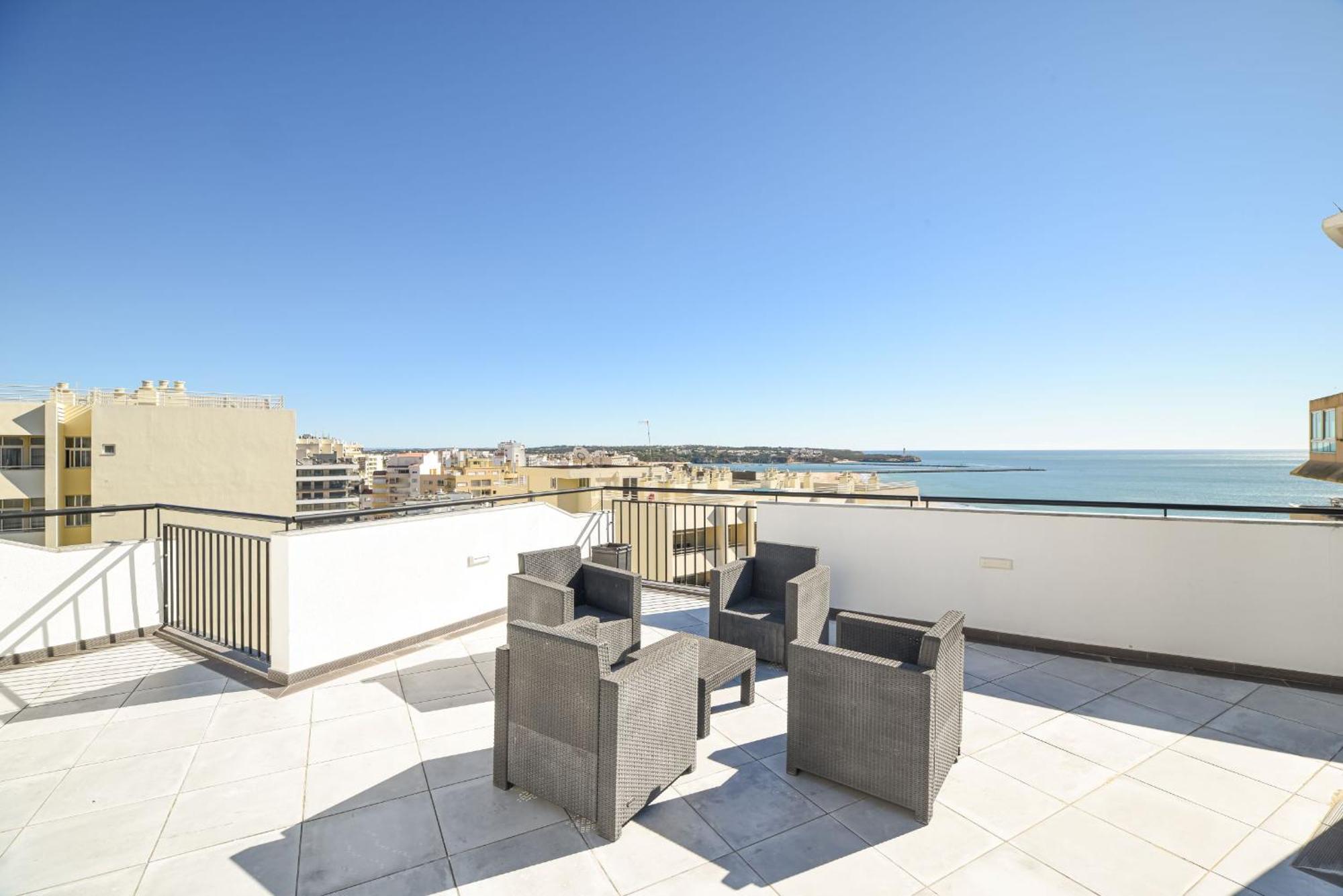The Penthouse In Praia Da Rocha Portimão Kültér fotó